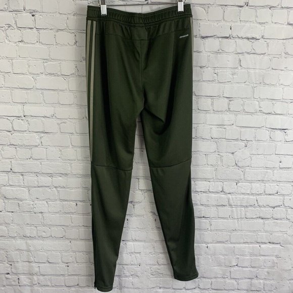 Adidas Women's Tiro TrackPants Size XS Olive Green Climacool - Picture 2 of 8
